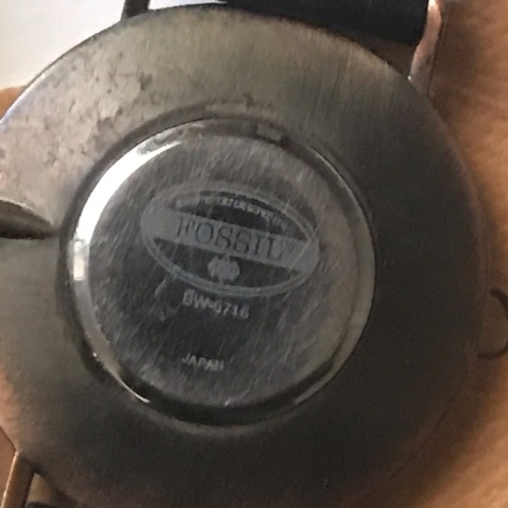 1994  RARE SEA STONE FOSSIL WATCH BW-6716 - Picture 8 of 8